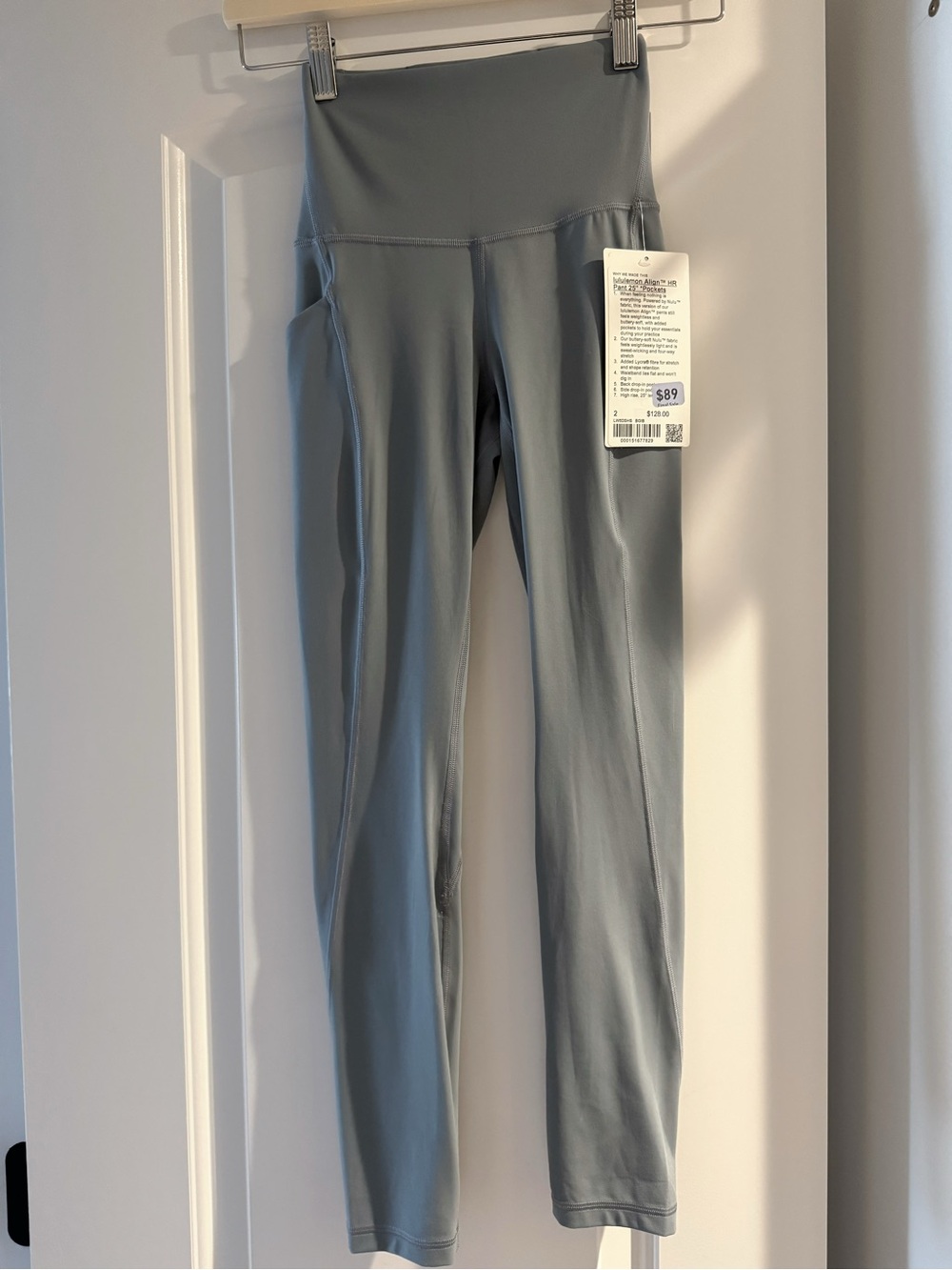 lululemon Align Leggings with Pockets in Belgium Blue Size 2